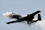 A-10 Firing Its Gun - by George Hall