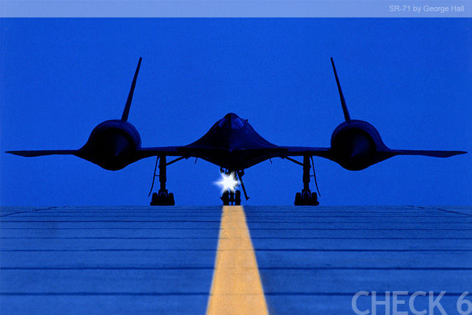 SR-71 Blackbird - by George Hall