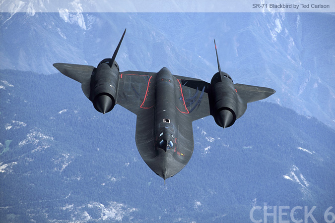 SR-71 Blackbird by Ted Carlson