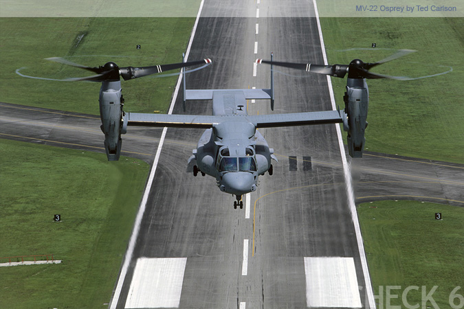 MV-22 Osprey - by Ted Carlson